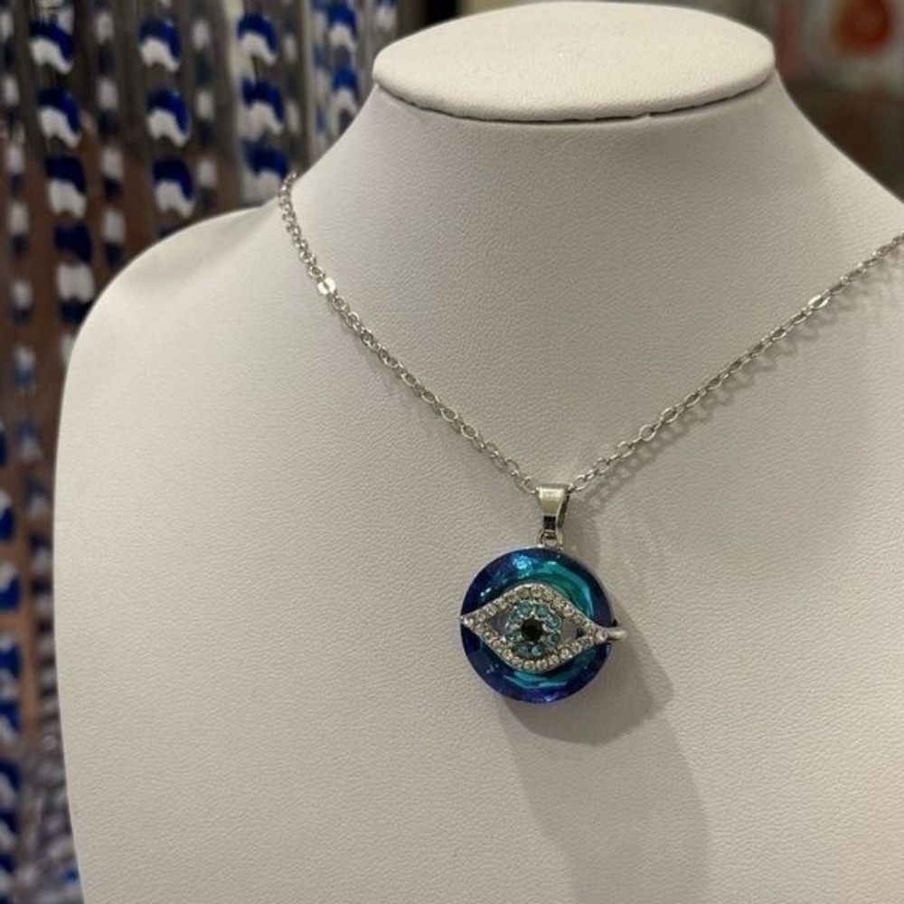 Evil Eye Necklace - Picture 2 of 3
